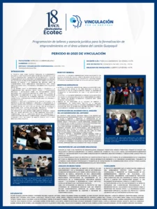 Póster del proyecto de Francisco Xavier Zambrano Zambrano