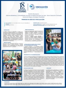 Póster del proyecto de Franklin Washington Quito Chulca