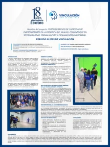 Póster del proyecto de Johann Christian Vega Sandoval