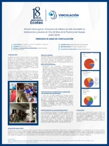 Póster del proyecto de María Belén Consuegra Gavilanes