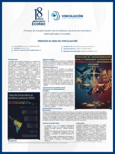 Póster del proyecto de Maria Isabel Sanchez Vicuña